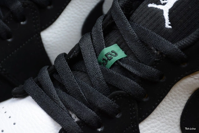 Reps TBK Air Jordan 553558-113 White Mystic Green Black Low 1 0720
